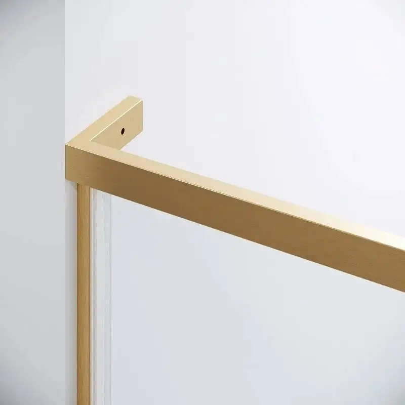 Душевой уголок Grossman Pragma 100x80x195 120.K33.03.1080.32.00 (золото сатин/стекло прозрачное) - фото товара