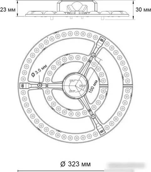 Светодиодная панель Novotech Polo 357772 – фото товара