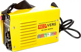 Сварочный инвертор RedVerg RD-WM 185MINI – изображение в каталоге