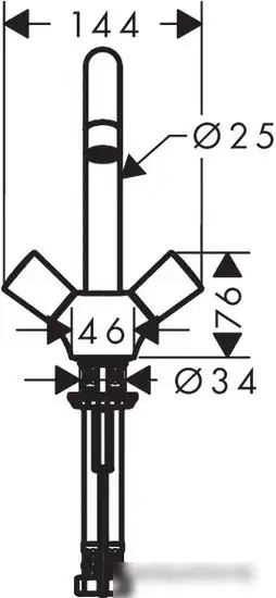 Смеситель Hansgrohe Logis 71222000 - фото товара