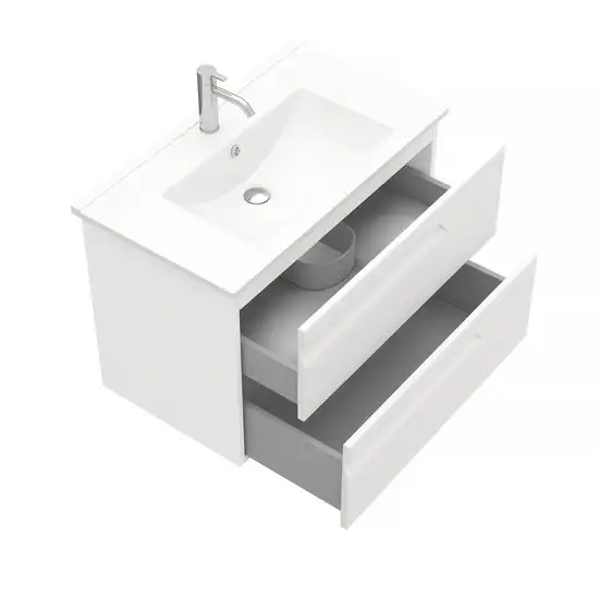 Laparet Тумба под умывальник Atlas 80 (белый матовый) – фото товара