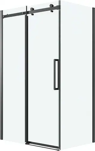 Душевой уголок Grossman Classic 100x80x195 120.K33.04.1080.21.00 (черный матовый/стекло прозрачное) - изображение в каталоге