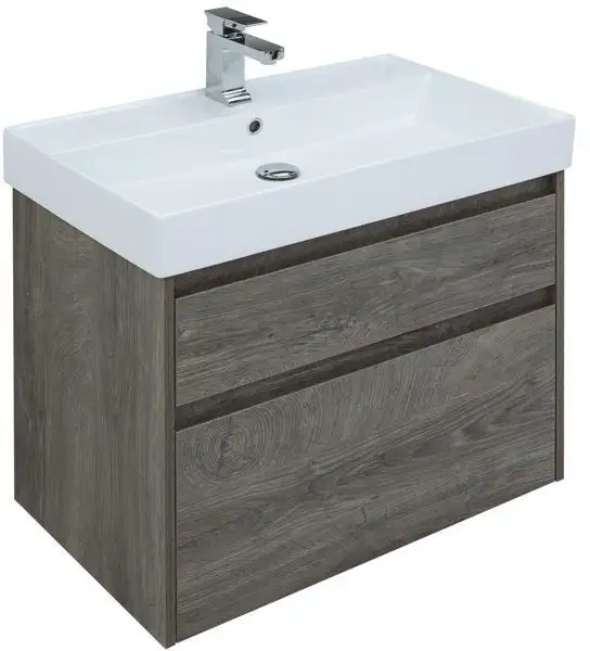 Aquanet Тумба под умывальник Nova Lite 75 242273 (с 2 ящиками) – фото товара