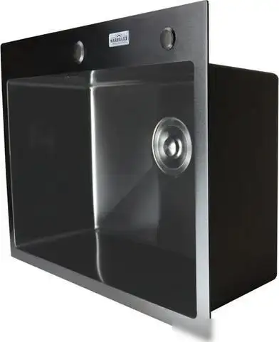 Кухонная мойка MARRBAXX B6045-R (черный/графит) - фото товара