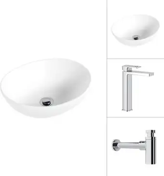 Умывальник Lauter 21652 + Cascade 21СК0655C с сифоном 21635CH (хром) - изображение в каталоге