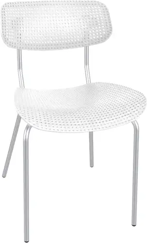 Стул Sheffilton SHT-S85М (белый/хром лак) – изображение в каталоге