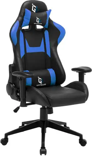Кресло GameLab Penta (черный/синий) – изображение в каталоге
