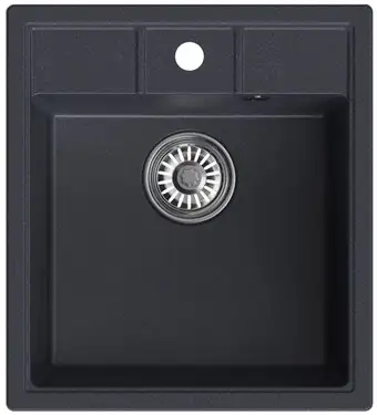 Кухонная мойка Mixline ML-GM28 552184 (антрацит) - изображение в каталоге