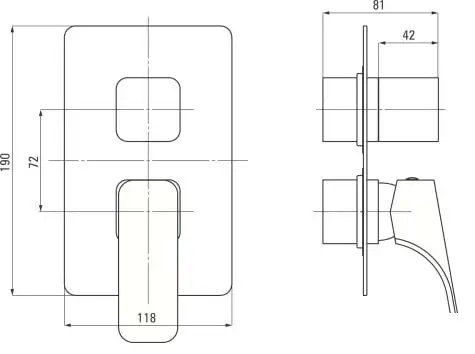 Смеситель Deante Hiacynt BXY NQHM - фото товара