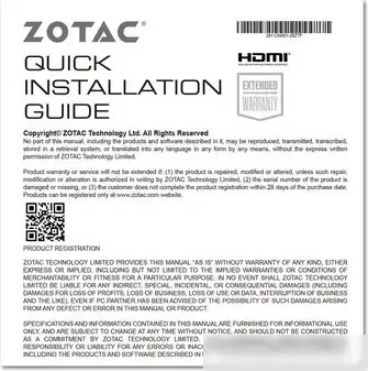Видеокарта ZOTAC GeForce RTX 3050 Eco ZT-A30500K-10M – фото товара