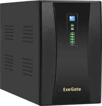 Источник бесперебойного питания ExeGate SpecialPro UNB-2200.LED.AVR.2SH.RJ.USB EX292613RUS – изображение в каталоге