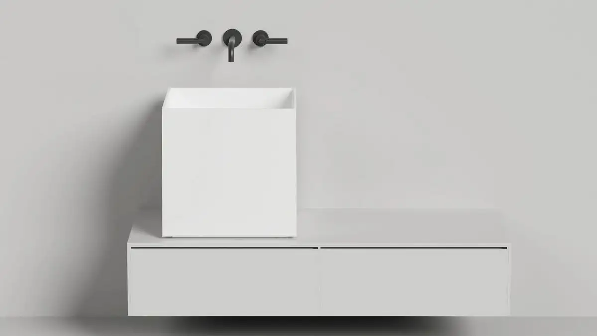 Умывальник Salini Armonia Square 03 130513G (S-Sense, глянцевый) - фото товара