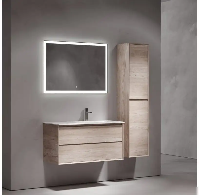 Sancos Тумба под умывальник Marmi 2.0 MR2.0100REG (правая, дуб галифакс натуральный) – фото товара