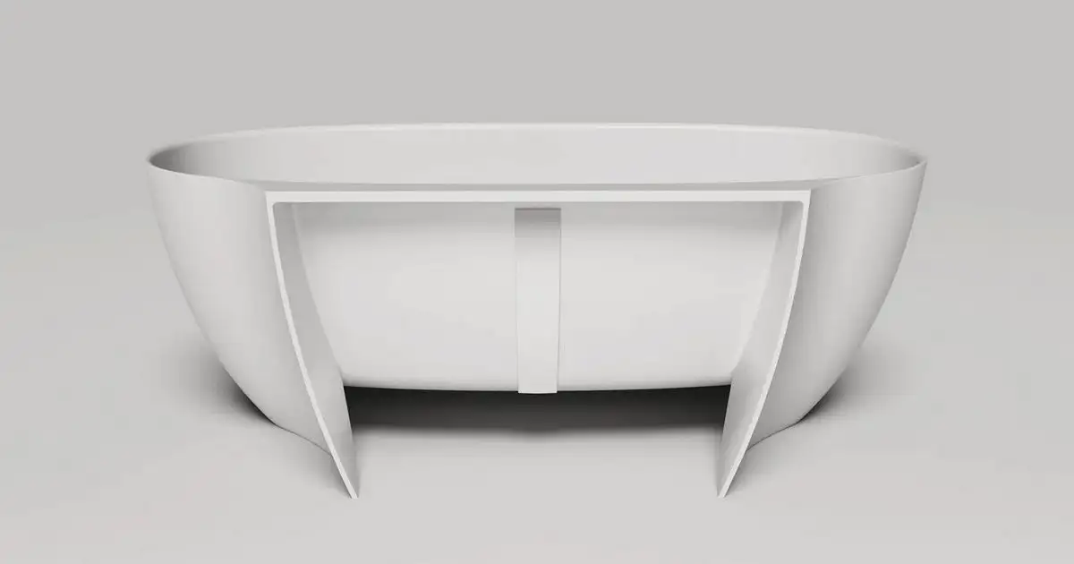 Ванна Salini Alda Wall 170x90 101925M (S-Stone, матовый) - фото товара