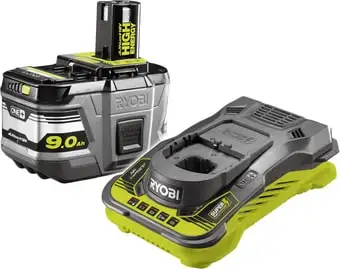 Аккумулятор с зарядным устройством Ryobi RC18150-190 5133004421 (18В/9 Ah + 18В) – изображение в каталоге