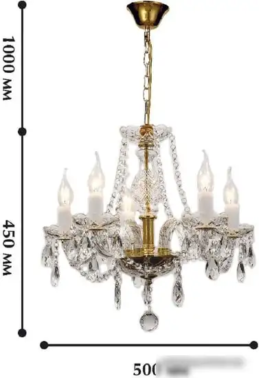 Подвесная люстра Favourite Monreal 1735-5P – фото товара