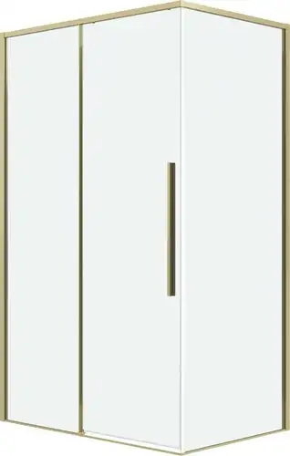 Душевой уголок Grossman Galaxy 100x90x195 120.K33.01.1090.32.00 (золото сатин/прозрачное стекло) - изображение в каталоге