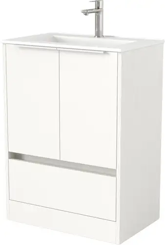 Дабер Тумба под умывальник 017 WeltWasser Deilbach 7517-60 Т17.6W.0.5Б (белый древесный/ручка белая) – изображение в каталоге