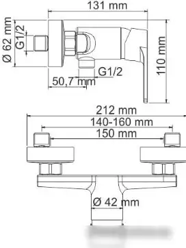 Смеситель Wasserkraft Dill 6102 - фото товара