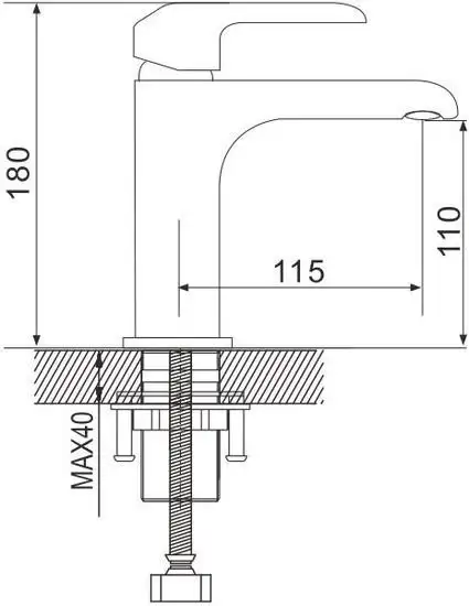 Смеситель Rose R2101F - фото товара