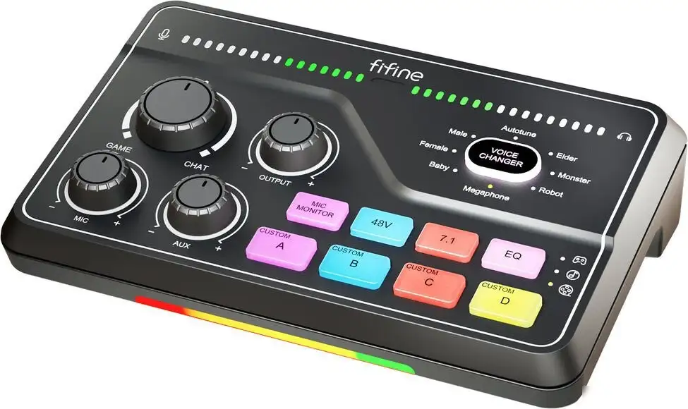 Микшерный пульт FIFINE SC8 (черный) – фото товара