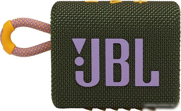 Беспроводная колонка JBL Go 3 (зеленый) – фото товара
