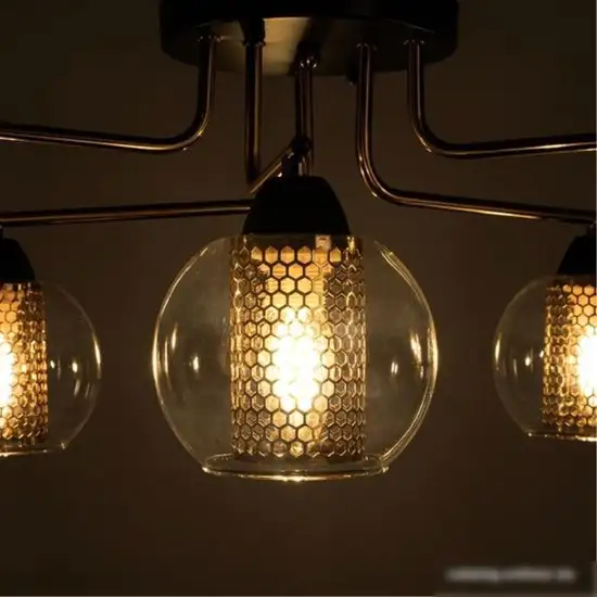 Люстра средней высоты Arte Lamp Manchester A7045PL-6BK – фото товара