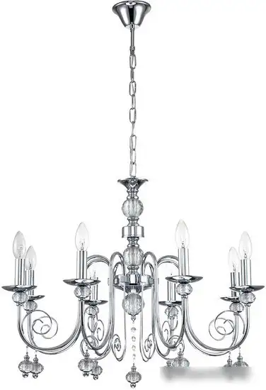 Подвесная люстра Escada Shine 678/8PL E14*40W Chrome – фото товара