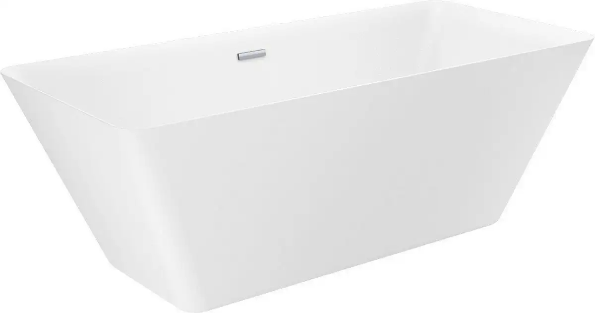 Ванна Wellsee Cute Twin S 168x75 23830101R (отдельностоящая ванна белый глянец, экран, ножки, сифон-автомат хром) - фото товара