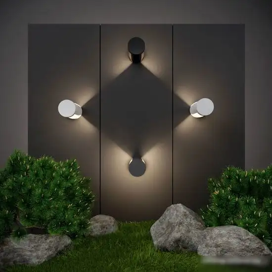 Уличный настенный светильник Elektrostandard Techno LED Nimbus 1540 (серый)