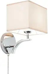 Бра Citilux Рондо CL460411 (хром/бежевый) – изображение в каталоге