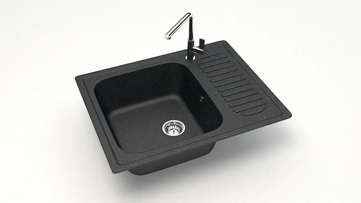 Кухонная мойка MARRBAXX 15/Q4 F015Q004 (черный) - фото товара