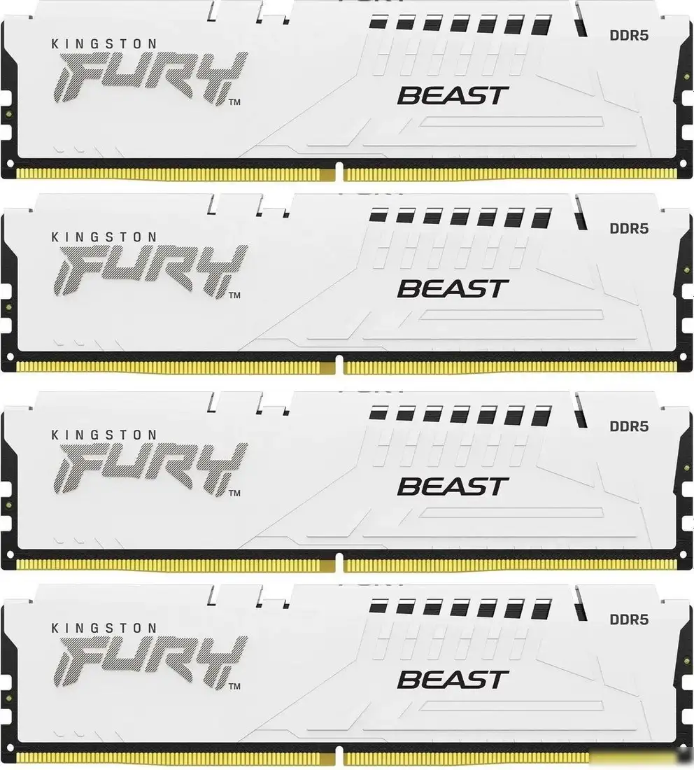 Оперативная память Kingston FURY Beast 4x32ГБ DDR5 5200 МГц KF552C40BWK4-128 – фото товара