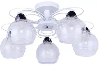 Припотолочная люстра Arte Lamp Sansa A7585PL-5WH – изображение в каталоге