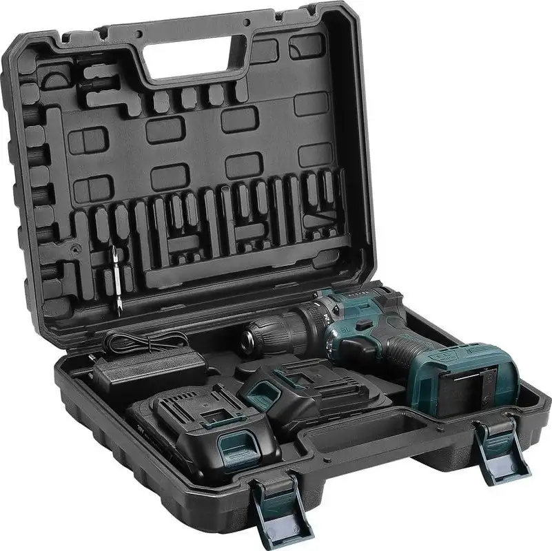 Дрель-шуруповерт Zitrek Greenpower 20 PRO 085-1314 (с 2-мя АКБ, кейс) – фото товара
