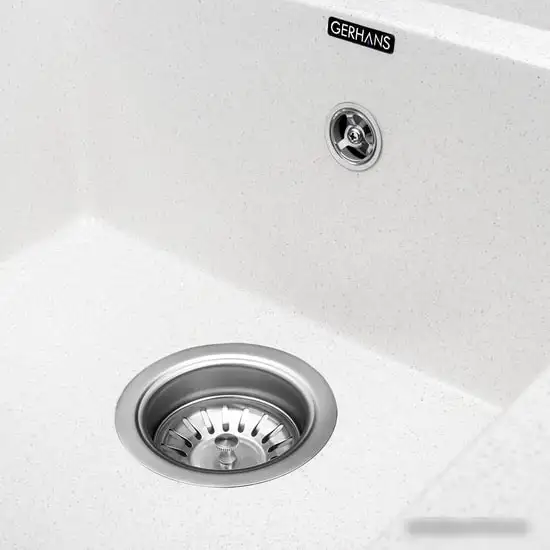 Кухонная мойка Gerhans C10 (белый) - фото товара