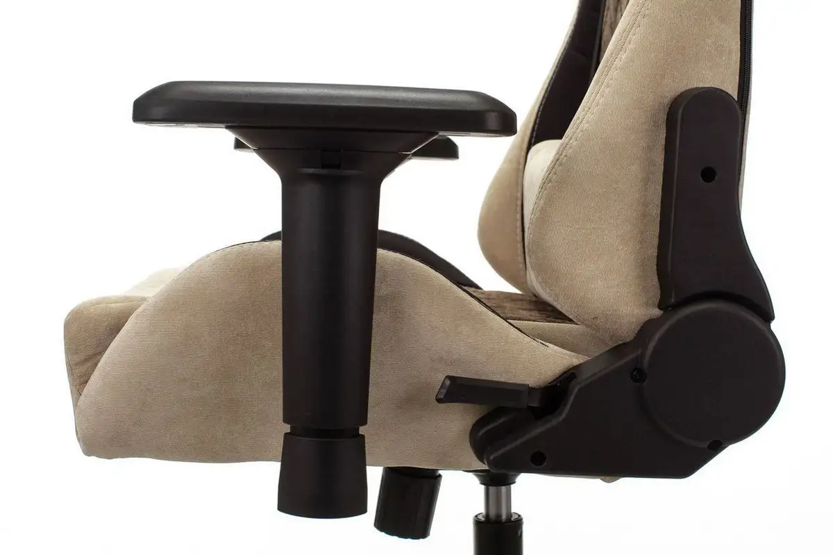 Игровое (геймерское) кресло Бюрократ Zombie Viking 7 Knight (кожзам коричневый/бежевый) – фото товара