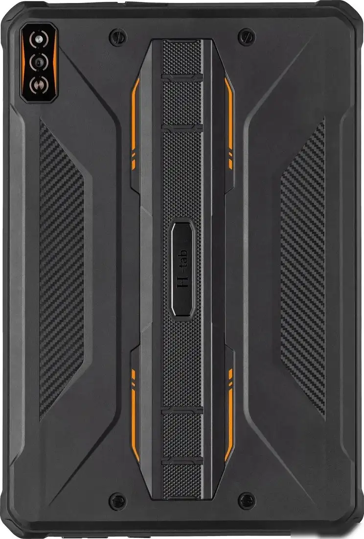 Планшет Horizont H-Tab 1 Shield 6GB/256GB LTE (черный/оранжевый) – фото товара