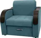 Кресло Сириус Лидер-1 ППУ 105x110 (Eva 21 велюр зеленый) – изображение в каталоге