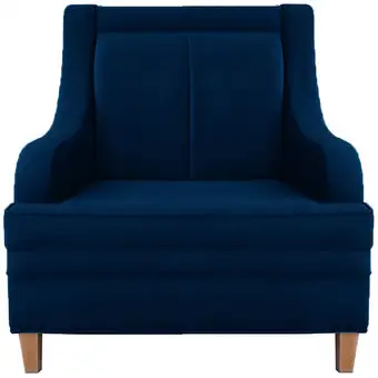Интерьерное кресло Brioli Луи П (B69/синий) – изображение в каталоге