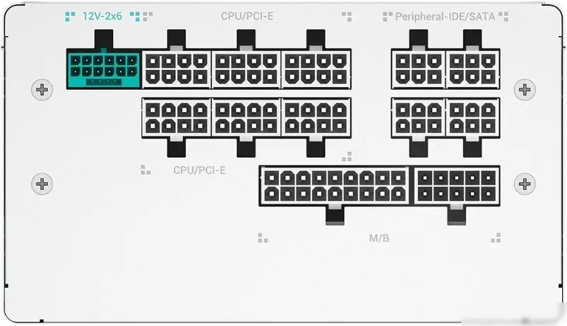 Блок питания GamerStorm PQ1000G WH – фото товара