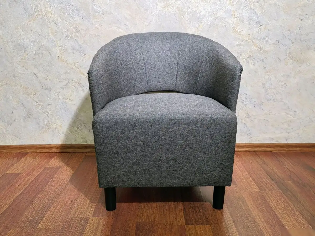 Интерьерное кресло Mio Tesoro Мажор-2 (Lux 06 серый)