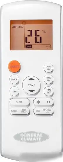 Сплит-система General Climate Pulsar On-Off GC-R12HR/GU-R12H - фото товара