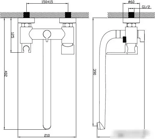 Смеситель Diadonna D80-222113 - фото товара