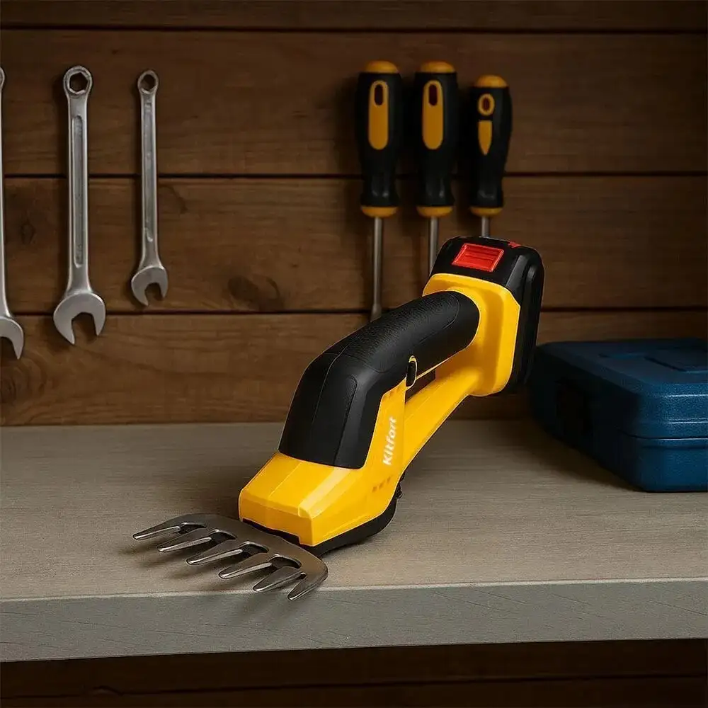 Кусторез + ножницы Kitfort KT-4303 (с 1-им АКБ) – фото товара