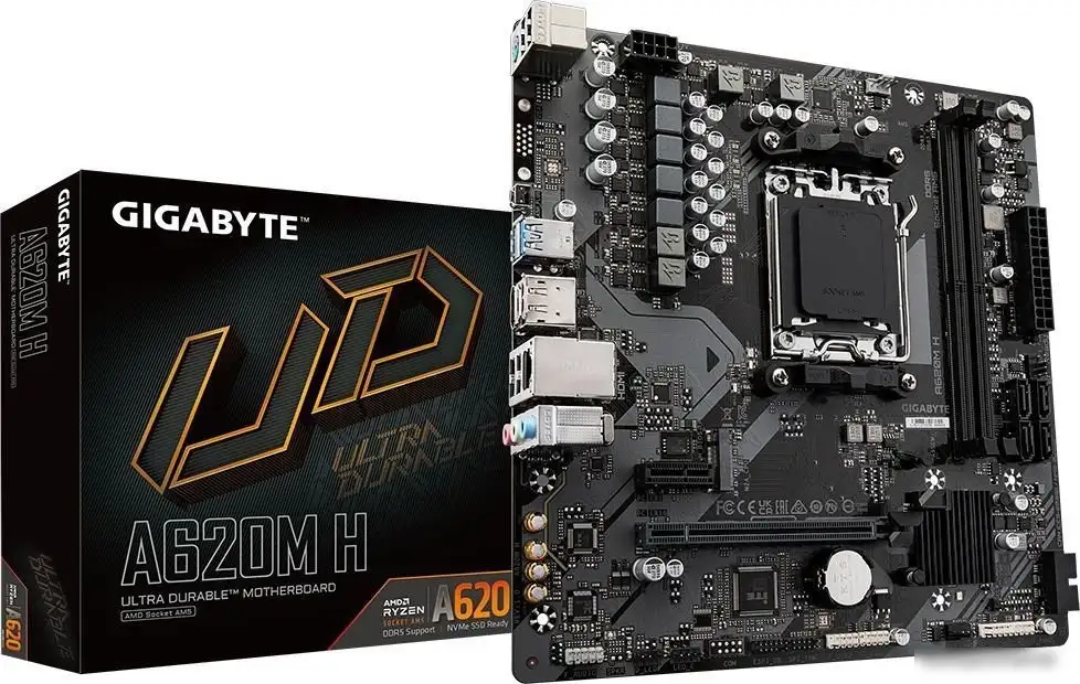 Материнская плата Gigabyte A620M H (rev. 1.0) – фото товара