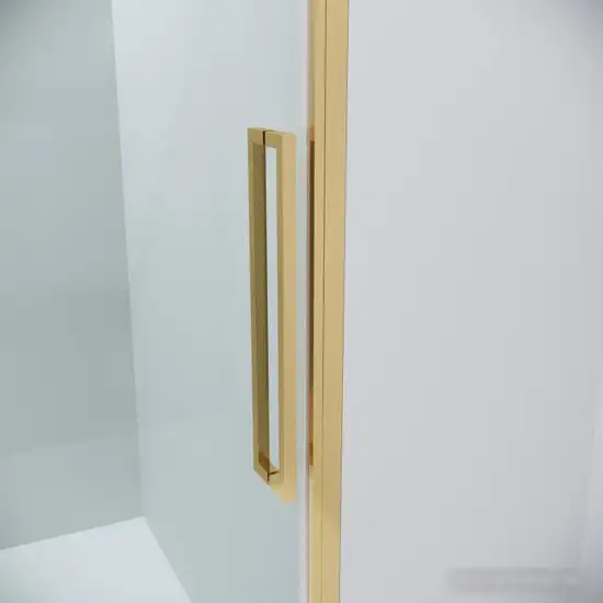 Душевая дверь Grossman Cosmo 120x195 100.K33.02.120.32.00 (золото сатин/стекло прозрачное) - фото товара