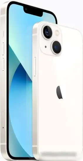 Смартфон Apple iPhone 13 Dual SIM 128GB (сияющая звезда) – фото товара