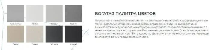 Кухонная мойка Granula GR-4651 (турмалин) - фото товара