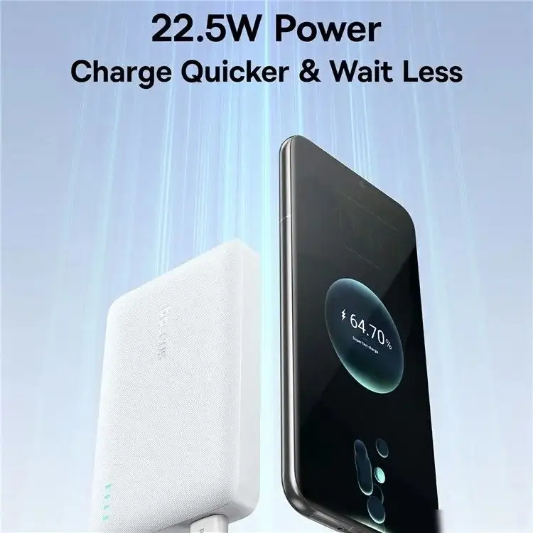 Внешний аккумулятор Baseus EnerFill FP21 22.5W 10000mAh (белый) – фото товара